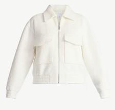 New!!! Time and Tru Women's Boucle Zip Bomber Jacket, Midweight XL