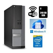 Dell OptiPlex 3020 SSF Core i5 Desktop Computer 16GB RAM 240GB SSD Windows 11