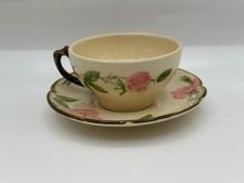 Tea Cup & Saucer Set Desert Rose (USA Backstamp) by Franciscan McBean Flat