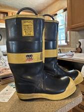 Vintage Ranger Steel Midsole Ins Fireman Boots Size 10