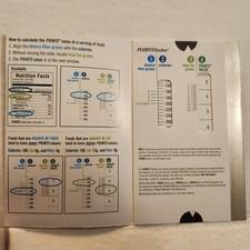 Weight Watchers WW Momentum Plan 2009 - 2010 Points Finder/ Booster Combo USED!!