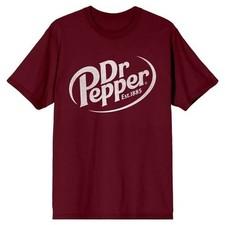 Retro Vintage Dr Pepper Est.1885 Logo Unisex Tee S-5XL