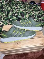 Merrell Wildwood Trail Running Shoes 13 Sneakers Olive Green Tan Lichen J066487