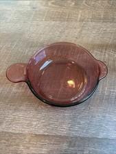 Visions Corning Ware V-240-B Cranberry Grab It & Go Dish Bowl
