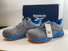Reebok Mens Work N Comfort St HP8851 Grey Blue Orange Running Shoes Size US 8