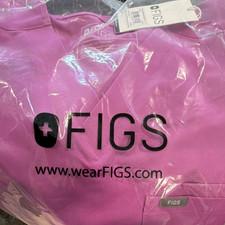 FIGS Technical Collection Scrubs Set Purple Size S Top and M Pants