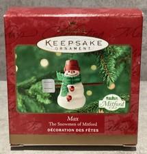 Hallmark 2000 Keepsake Ornament Max The Snowman of Mitford