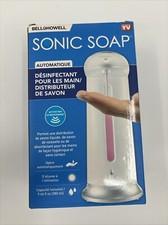 Bell + Howell-Sonic Soap Automatic Soap Disp. 3.3"Lx5"Dx7.9"H Sanitizer or Soap