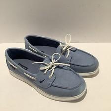 Nautica Womens Datepalm Casual Boat Shoes Slip On Cushioned Insole Sz. 8.5M, Exc