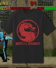 Mortal Kombat Classic Logo Shirt Adult & Youth sizes up to 6XL Fast Ship!!