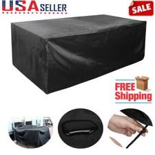 Outdoor Waterproof Garden Patio Furniture Covers Rectangle Table Rain Cover HOT