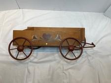 Wooden Metal Shelf Horse Wagon Western Primitive Country Heart Decor Farm