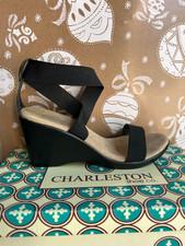 BNIB Charleston Shoe Co. Harbor Wedge Sandal
