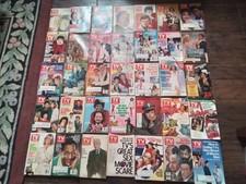 Lot of 35 TV Guide Magazines 70's/80's