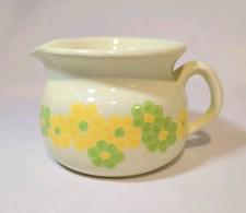 Vintage Franciscan Picnic Pattern Gravy Boat Pitcher, MCM