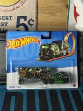 Hot Wheels Speed Fleet Truck 1:64 Diecast Green Black Gold Unopened 2021