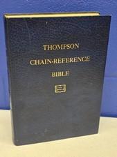 The New Chain Reference Bible Thompson 4th Improved Edition 1964 Kirkbride KJV