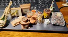 Dollhouse Accessories Lot 10+ pc kitchen/home decor