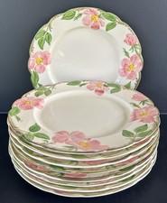 Franciscan Desert Rose Dinner Plates 10 1/2" Set Of 9 TV Screen Backstamp