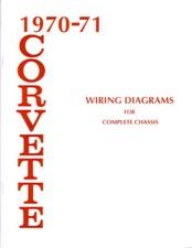 1970-1971 Chevrolet Corvette Wiring Diagrams Manual