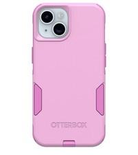 Iphone 16E, 15, 14, & 13 Commuter Series Case - Run Wildflower (Pink), Slim & To