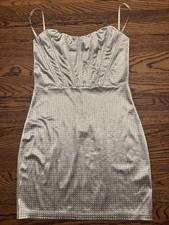 Wisnor Green Gemmed Sparkle Womens Dress Prom Formal Semi Formal Size M