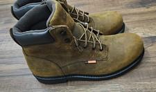 Red Wing WORX 5606 Men’s Steel Toe Waterproof Work Boots Full Grain Size 12M