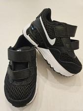 Nike Air Max Baby/Toddler Shoes DQ0286-001 Black/White Size 5 NWOB