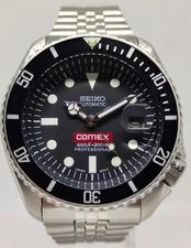 STUNNING SEIKO SCUBA DIVERS 7002-700A BLACK DIAL AUTOMATIC MENS WATCH $1200