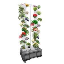 50-56Pot Vertical Hydroponic System Tower Garden Aeroponics Home Grow Kit