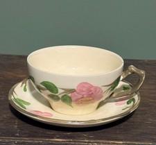 Vintage Franciscan Desert Rose Tea Cup & Saucer England