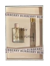 BURBERRY HER 2 Piece SET Eau de Parfum Perfume EDP Travel 5ml & 7.5ml