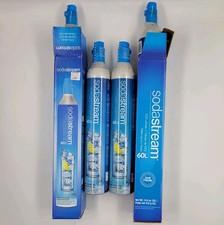 Sodastream 60L CO2 Carbonator Replacement Canister Soda Stream 14.5oz LOT 4 Full