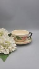 Vintage Franciscan Desert Rose Earthenware Teacup England Backstamp