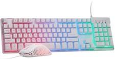 Skytech Gaming Classic RGB Gaming Mouse & Keyboard Combo White