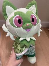 Build A Bear Pokemon Sprigatito Plush, Sleeper & Cape Bundle