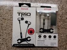 Maxell 199818 Mega Trio Earset - Stereo - Mini-phone (3.5mm) - Wired