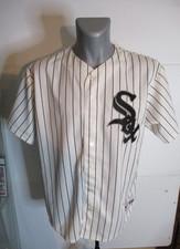 VTG MADE IN USA MAJESTIC CHICAGO WHITE SOX #30 ORDONEZ JERSEY Pin Stripe XL