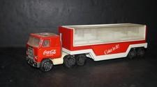 VINTAGE 1980 COCA COLA COKE IS IT MACK SEMI TRUCK CAB & TRAILER by BUDDY L JAPAN