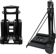 Portable Folding Hand Truck Lightweight Trolley Compact Utility Cart with 50Kg/