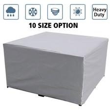 Heavy Duty Waterproof Garden Patio Furniture Cover Outdoor Table Cover 10 Size