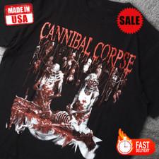 Butchered at Birth Cannibal Corpse Black T-Shirt Cotton S-5XL