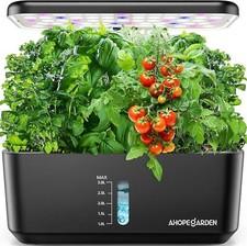 Indoor Garden Hydroponics Growing System: 10 Pods Plant Germination Kit Aeroponi