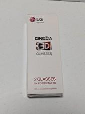 Genuine LG Cinema 3D Glasses AG-F310- Two Pairs New!