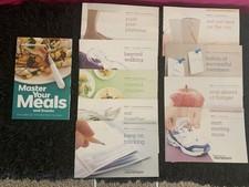 Weight Watchers 2010 Momentum Booklets 2-10 and Master Your Meals and Snacks