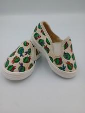 Vintage 1989 TMNT Teenage Mutant Ninja Turtles Sneakers Size 2 USA Made *Read*
