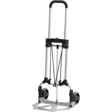 Magna Cart Steel Foldable Hand Truck with Telescoping Handle and 5-in160 lb