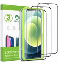 (3 PACK) Screen Protector Compatible iPhone 12/12 Pro 6.1inch Full Coverage