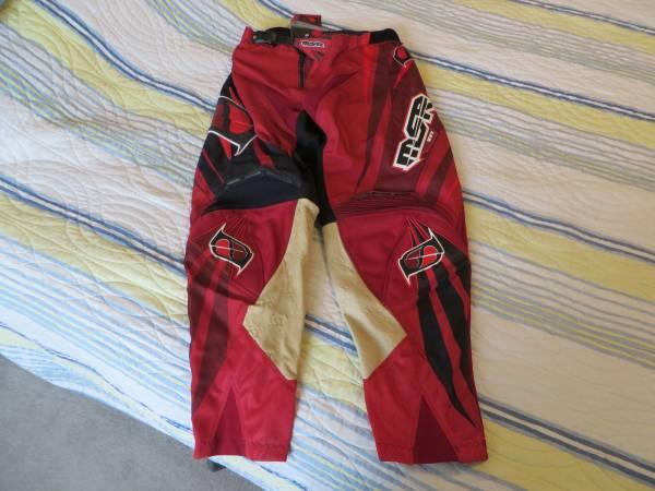 2 Motocross Pants and Bag excellent Condition.