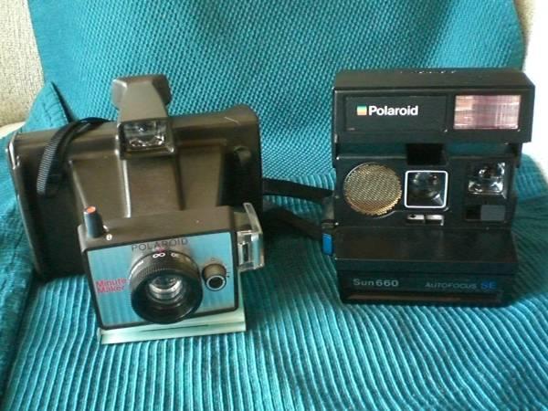 Vintage Polaroid Cameras